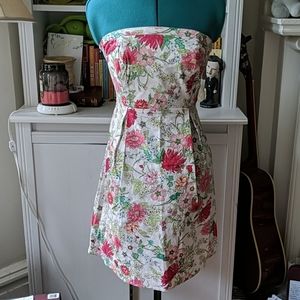Old Navy Strapless Floral Dress